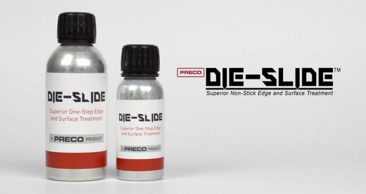Preco's Die-Slide Non-Stick Edge and Surface Treatment for Die Cutting Blades